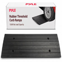 Driveway Curb Ramp - 11,000 lb Capacity, Heavy Duty Rubber, 4 ft Length