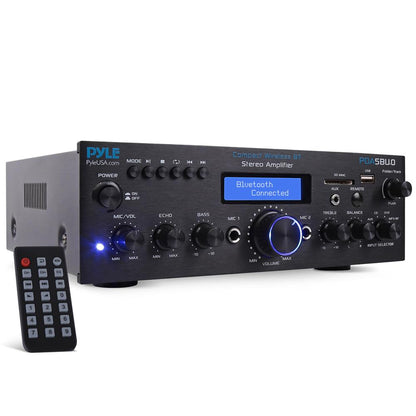 Bluetooth Home Stereo Amplifier Receiver