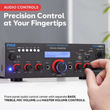 Home Stereo Amplifier Receiver