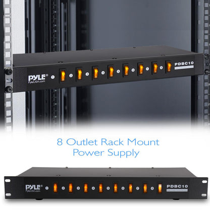 product image number 7 for Pyle Power Supply 8 Outlet With Switches