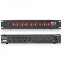 15 Amp Power Supply Unit - 9 Outlets, AC Noise Filter, Steel Chassis
