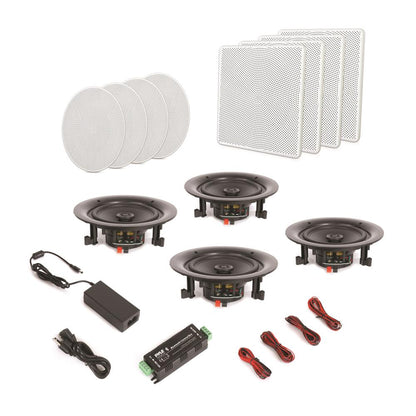 product image number 2 for Pyle 5.25'' Bluetooth Home Ceiling Speakers