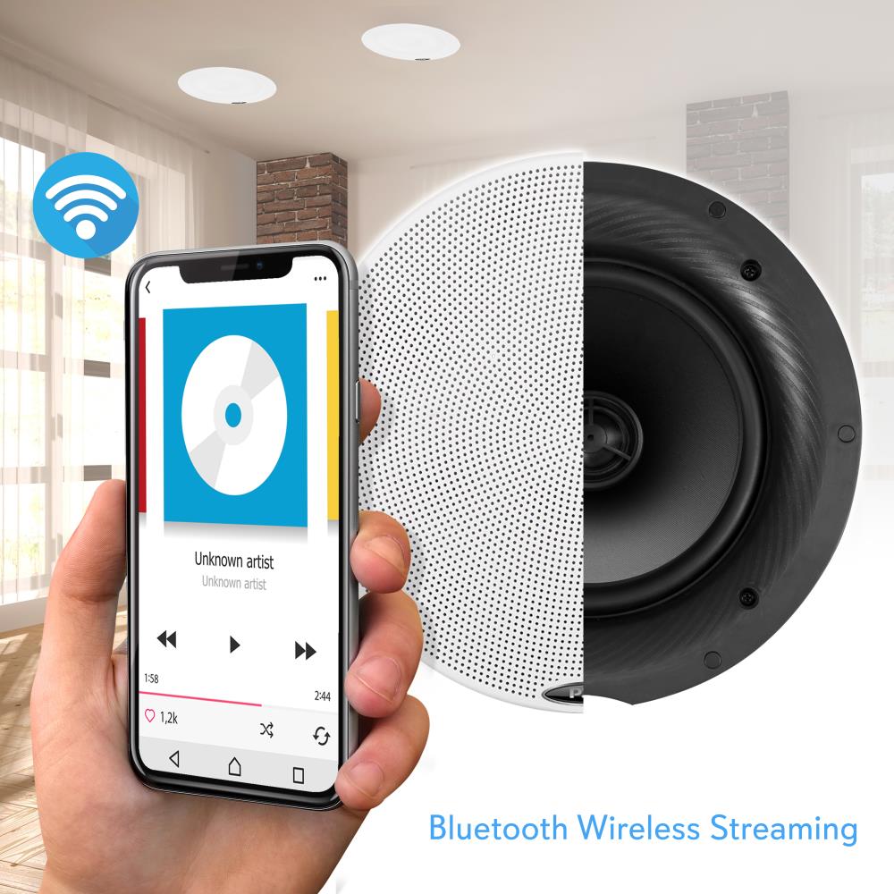 product image number 6 for Pyle USA 8.0'' Bluetooth Home Ceiling Speakers
