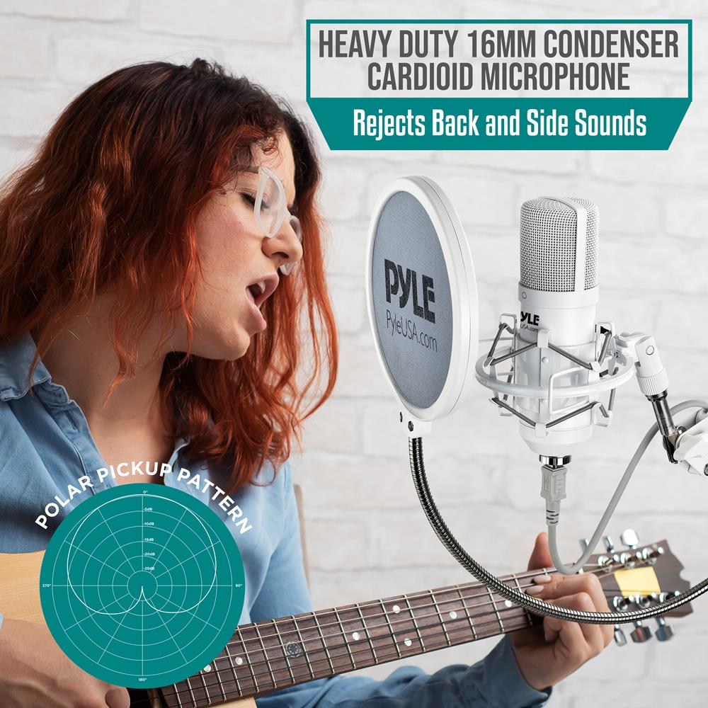 product image number 4 for Pyle Usb Podcast Microphone Kit