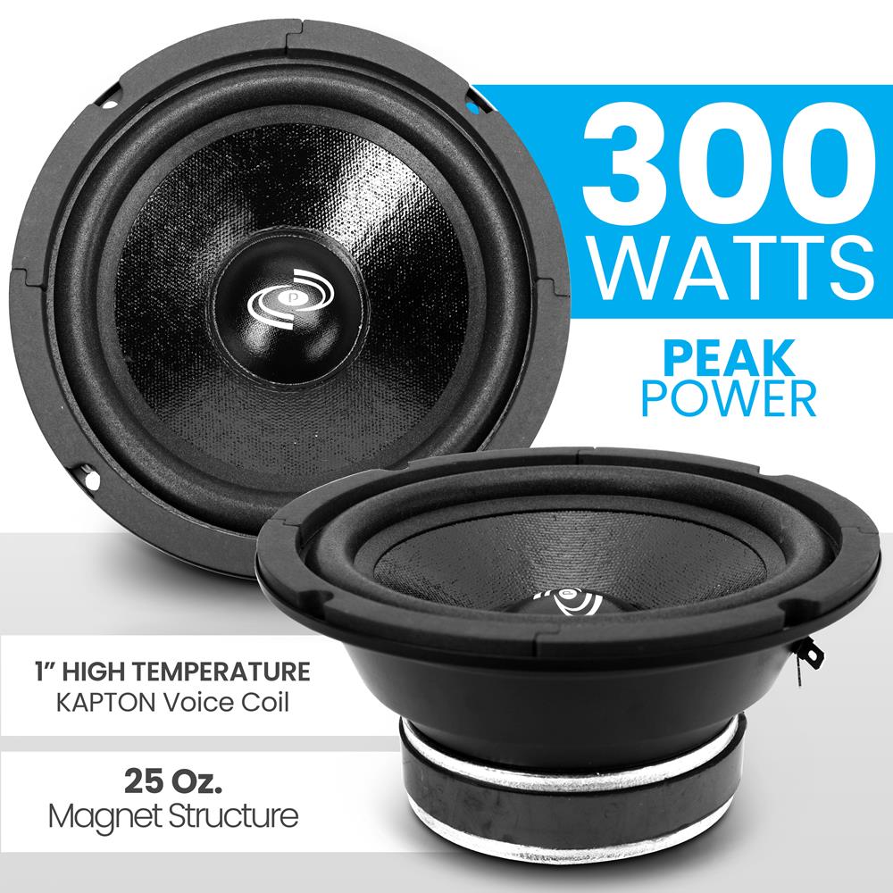 product image number 4 for Pyle 6.5'' High Power Midrange Driver