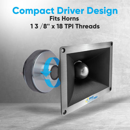 1.35" Titanium Horn Driver