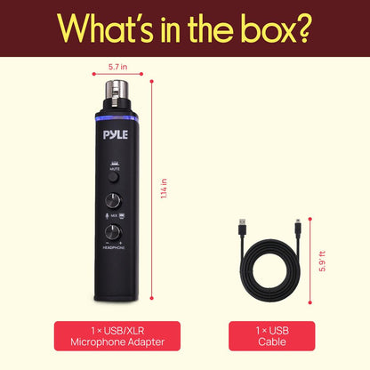 Xlr-To-Usb Microphone Adaptor