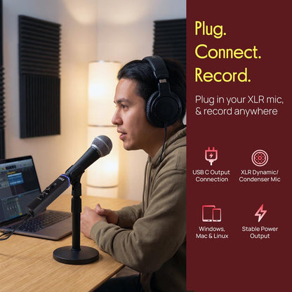 Xlr-To-Usb Microphone Adaptor