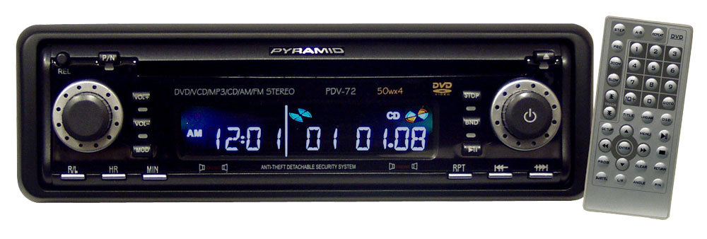 product image number 1 for Pyramid Pyramid Indash Dvd Receiver