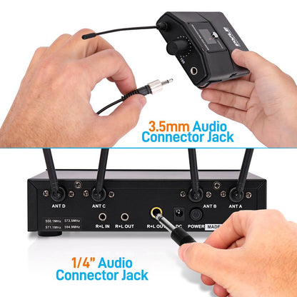product image number 5 for Pyle Bluetooth Wireless Pa Microphone System