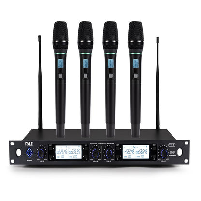 4-Channel Wireless Microphone System