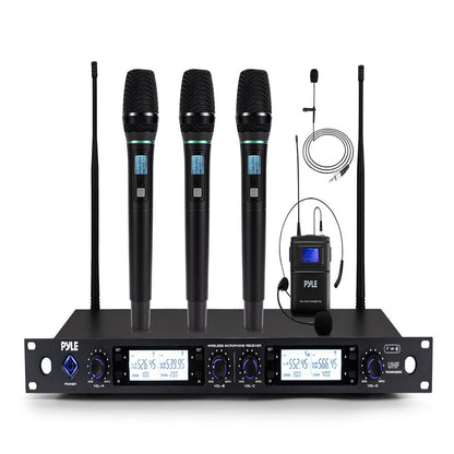 4-Channel Wireless Microphone System