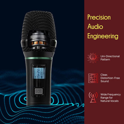 4-Channel Wireless Microphone System