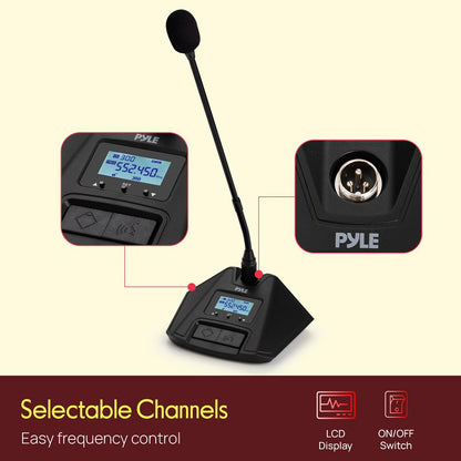 8-Channel Wireless Microphone System