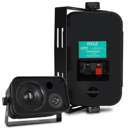 3.5'' Indoor/Outdoor Wall Mount Speakers