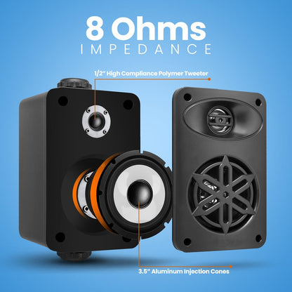 product image number 5 for Pyle 2-Way Indoor/Outdoor Speaker System