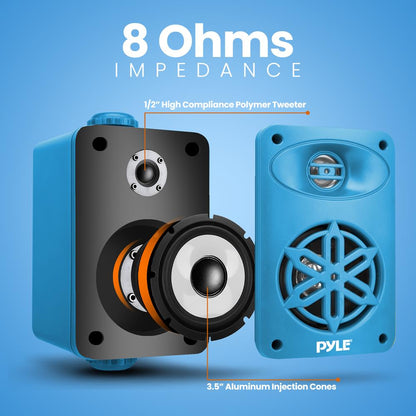 product image number 5 for Pyle 2-Way Indoor/Outdoor Speaker System