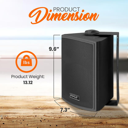5.25" Indoor/Outdoor Wall Mount Speakers