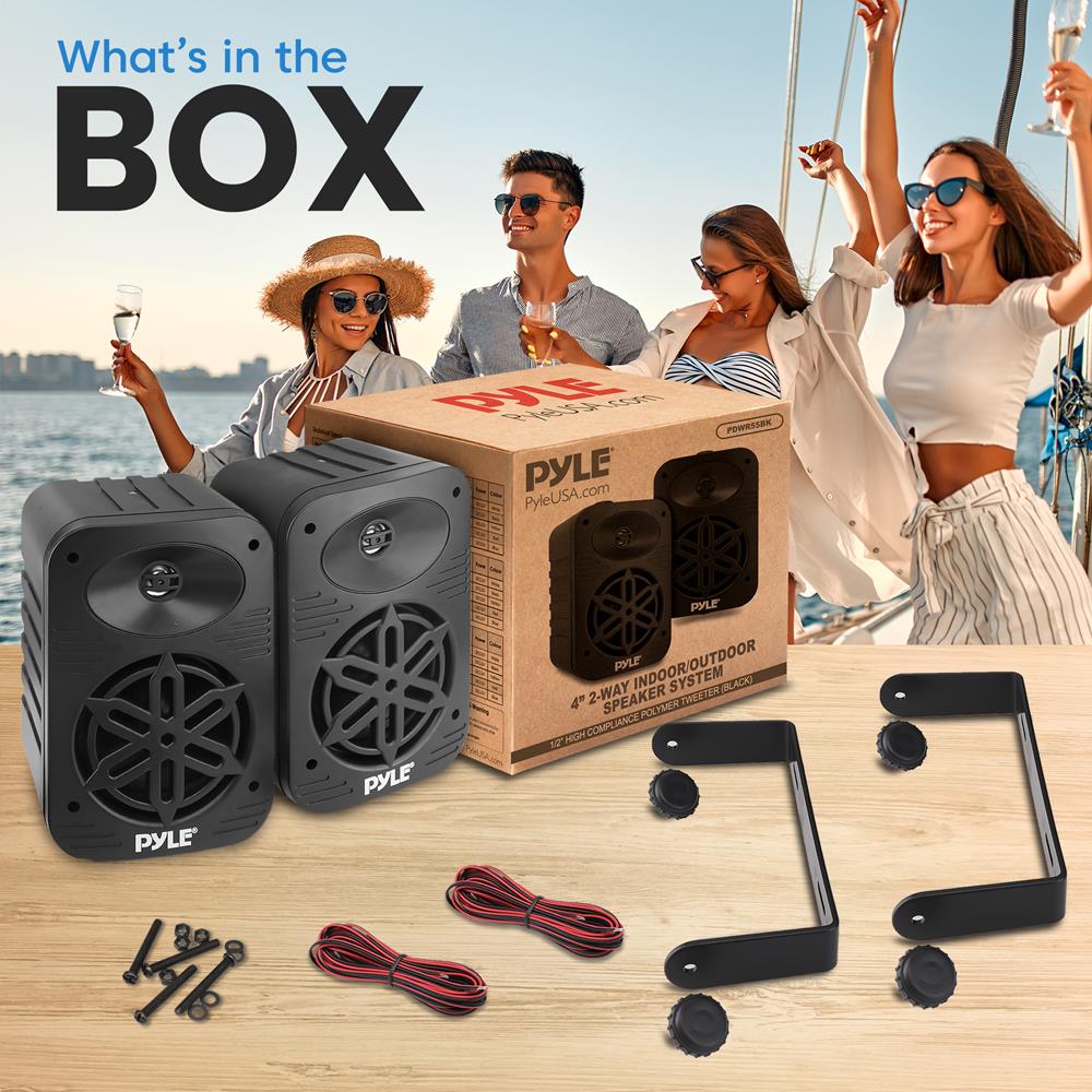 product image number 2 for Pyle 2-Way Indoor/Outdoor Speaker System