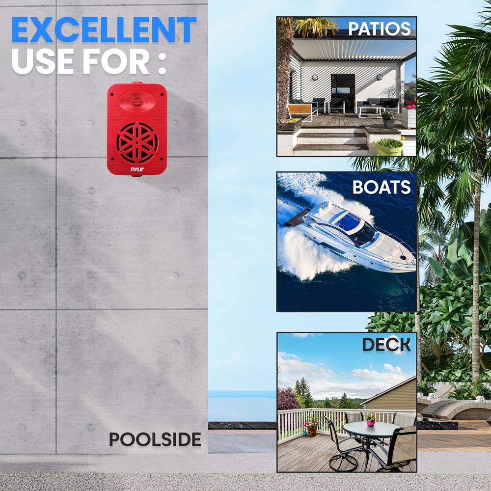 product image number 7 for Pyle 2-Way Indoor/Outdoor Speaker System