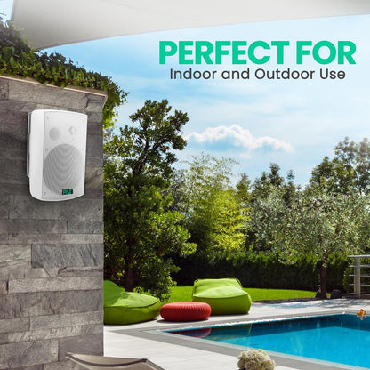 product image number 7 for Pyle 5.25" Indoor/Outdoor Wall Mount Speakers