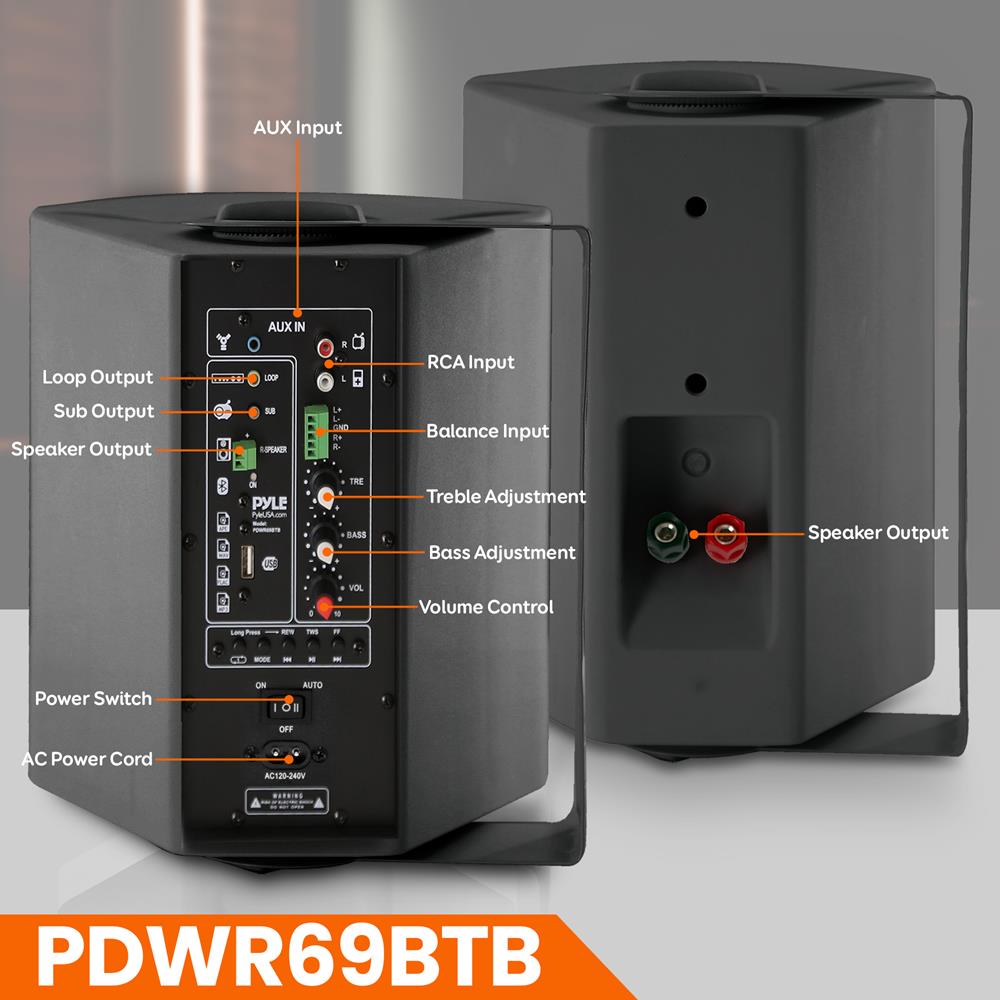 product image number 3 for Pyle Pro-Active Wireless Bt Streaming Speaker