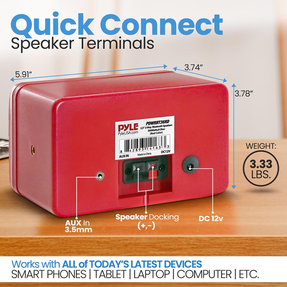 product image number 6 for Pyle Wireless Bt Streaming Speaker System
