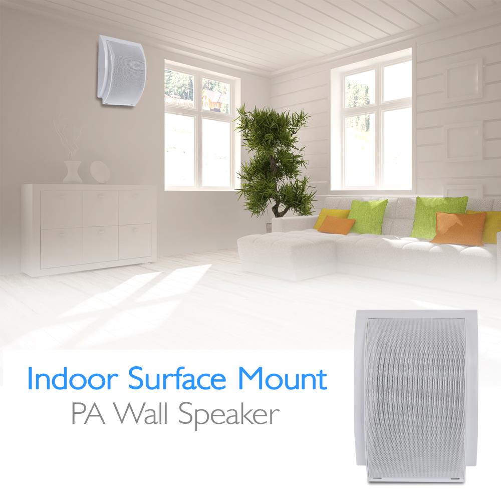 product image number 5 for Pyle 6.5'' Wall Mount Pa Wall Speaker, 70V