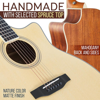 product image number 2 for Pyle Electric Acoustic Guitar Kit