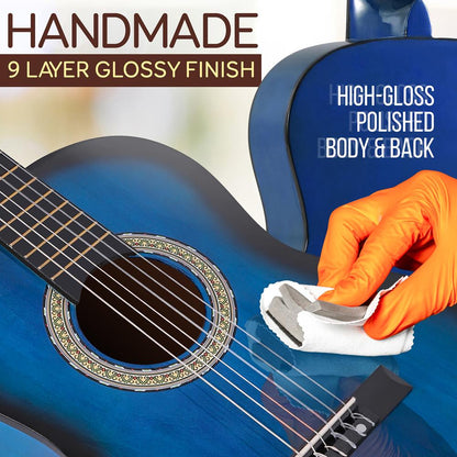 product image number 2 for Pyle Classic Style 3/4 Scale Guitar