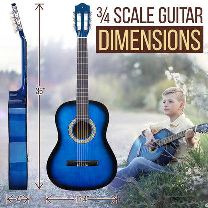 product image number 5 for Pyle Classic Style 3/4 Scale Guitar