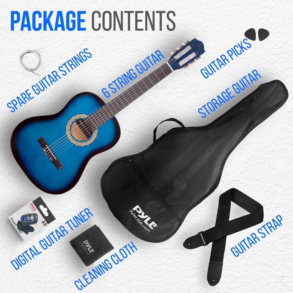 product image number 9 for Pyle Classic Style 3/4 Scale Guitar