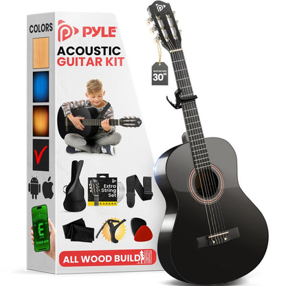30" Classical Guitar, Crisp Sound, Nylon Strings, Gloss Finish