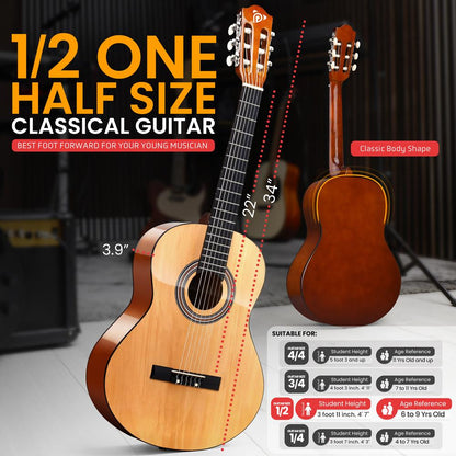 34’’ Acoustic Classic Guitar