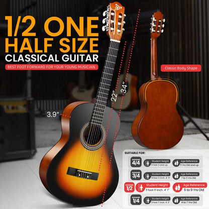 34’’ Acoustic Classic Guitar