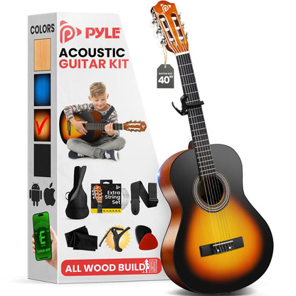 6-String Classical Guitar, Warm Sound, Nylon Strings, Sunburst