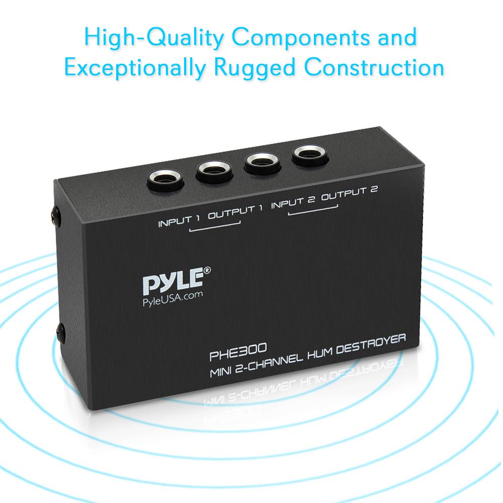 product image number 6 for Pyle 2-Ch. Hum/Noise Destroyer