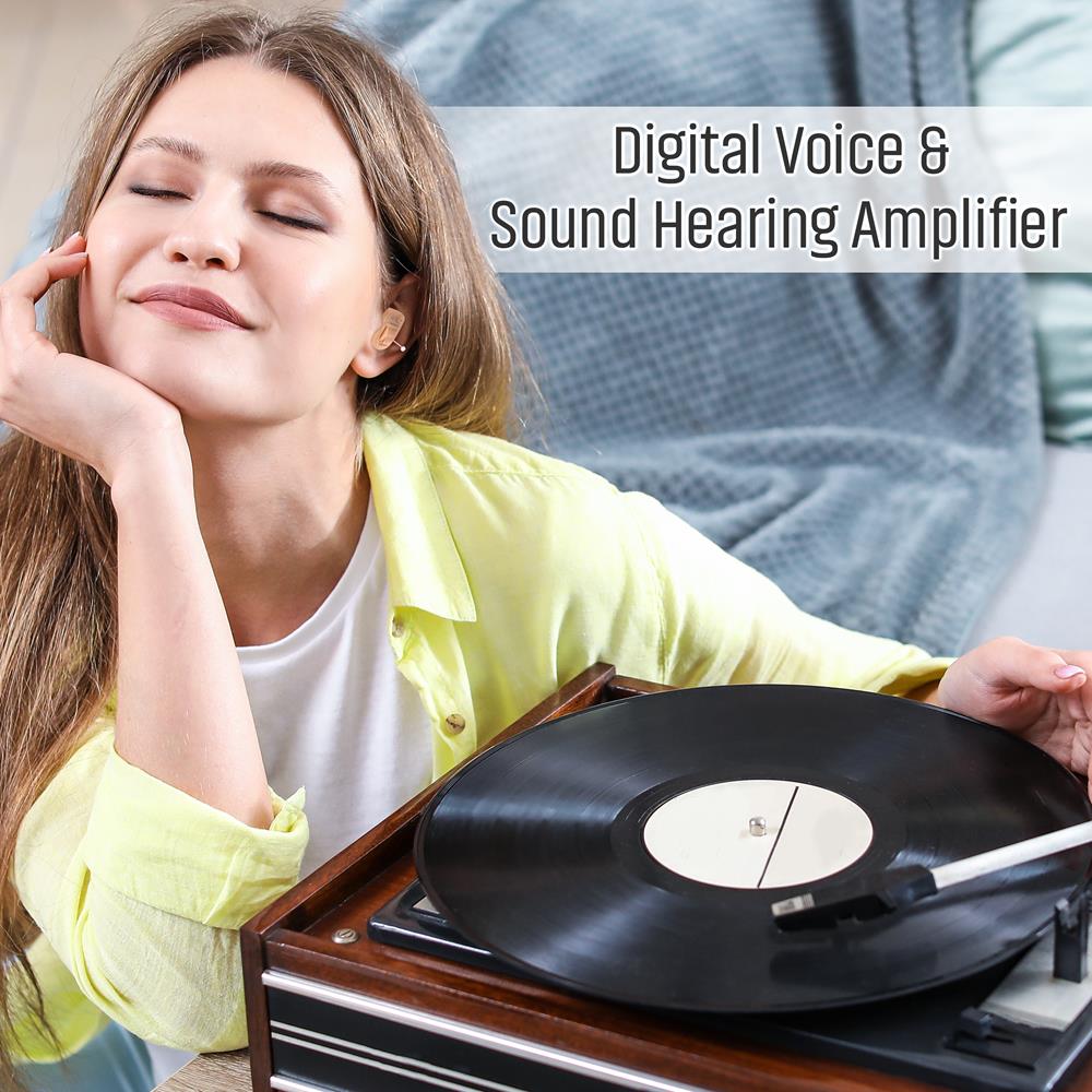 product image number 2 for Pyle Mini In-Ear Hearing Amplifier