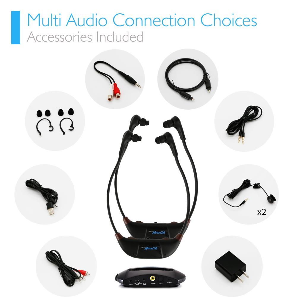 product image number 5 for Pyle Dual Hearing Amplifier Headsets