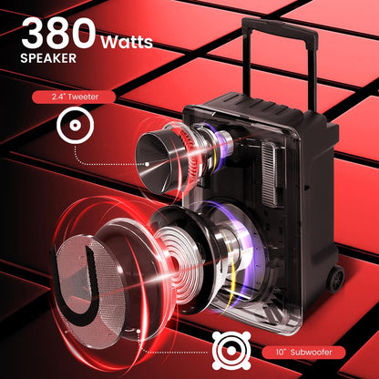 product image number 3 for Pyle 10‚Äù Portable Pa Speaker
