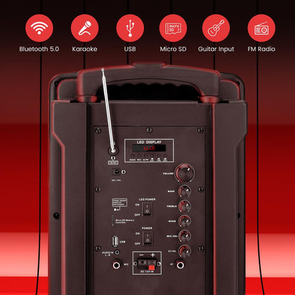 product image number 2 for Pyle 8‚Äù Portable Pa Speaker