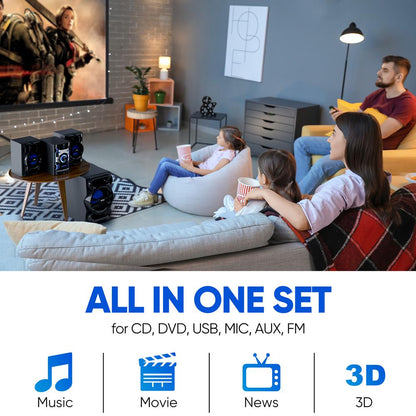product image number 10 for Pyle Wireless Bt Streaming Dvd Stereo System