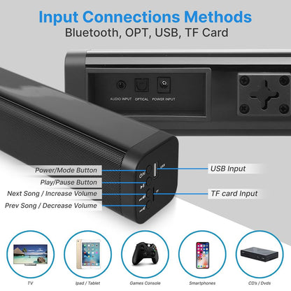 Detachable Stereo Soundbar