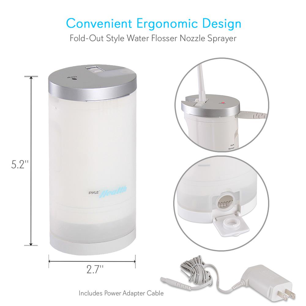 product image number 2 for Pyle Cordless Water Flosser