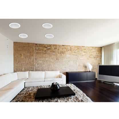 In-Wall Ceiling Speakers 300W Dual 8" Silk Tweeter Adjustable Treble