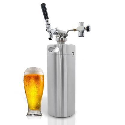 product image number 1 for NutriChef Homebrew Mini Keg System, 128 Oz.
