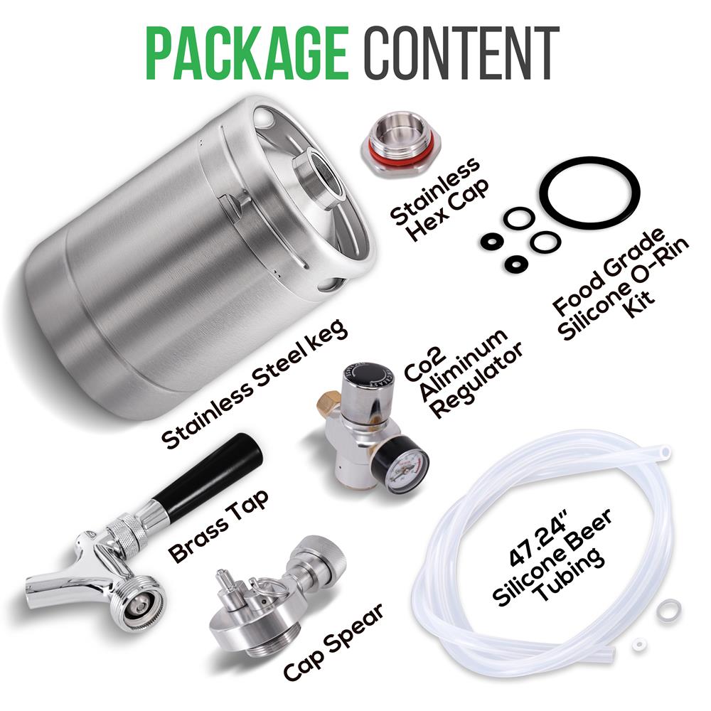 product image number 10 for NutriChef Homebrew Mini Keg Beer Dispenser