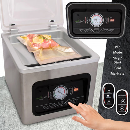 product image number 3 for NutriChef Vacuum Chamber Food Air Sealer