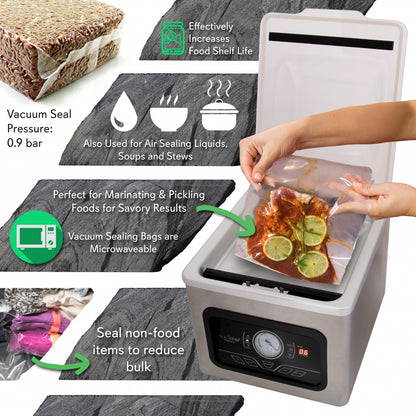 product image number 4 for NutriChef Vacuum Chamber Food Air Sealer