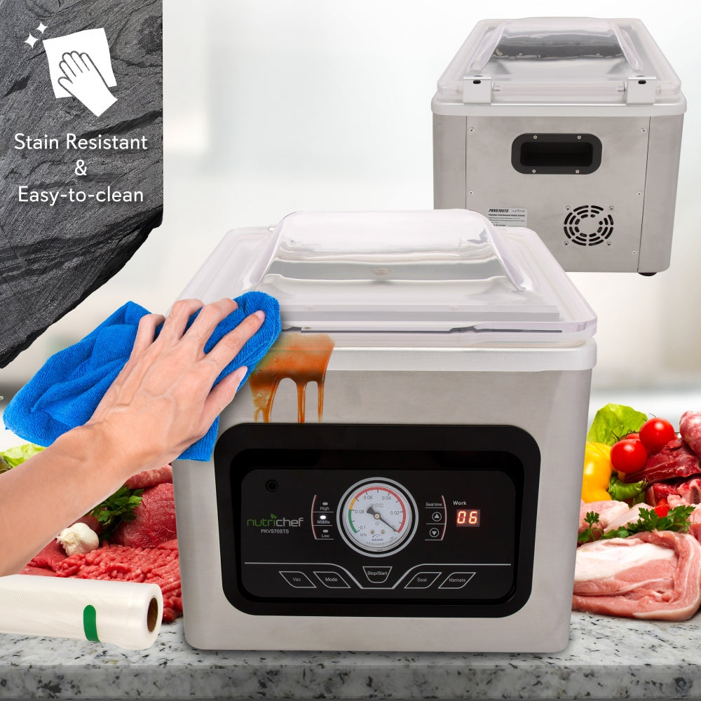 product image number 5 for NutriChef Vacuum Chamber Food Air Sealer